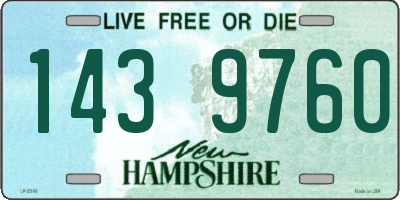NH license plate 1439760