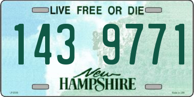NH license plate 1439771