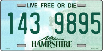 NH license plate 1439895