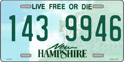 NH license plate 1439946
