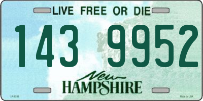 NH license plate 1439952