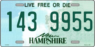 NH license plate 1439955