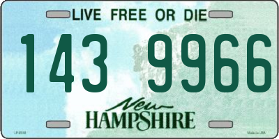 NH license plate 1439966