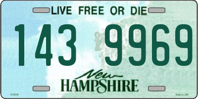 NH license plate 1439969
