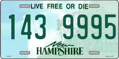 NH license plate 1439995