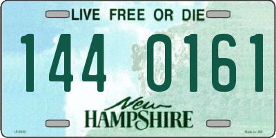 NH license plate 1440161