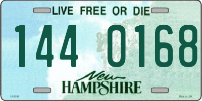 NH license plate 1440168
