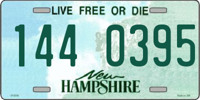 NH license plate 1440395