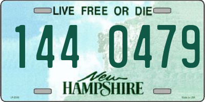 NH license plate 1440479