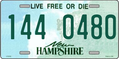 NH license plate 1440480