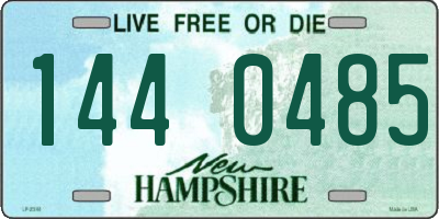 NH license plate 1440485