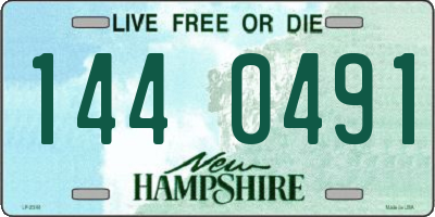 NH license plate 1440491