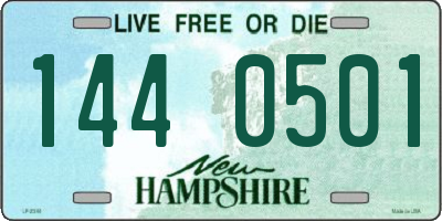 NH license plate 1440501