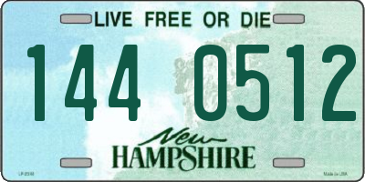 NH license plate 1440512