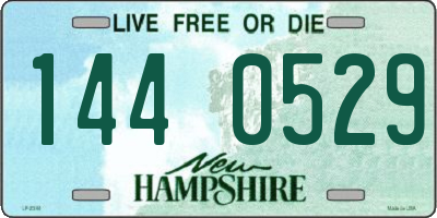 NH license plate 1440529