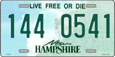 NH license plate 1440541