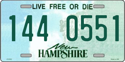 NH license plate 1440551