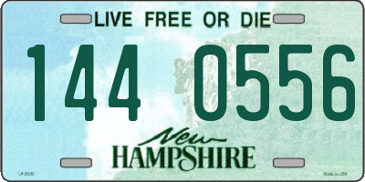 NH license plate 1440556