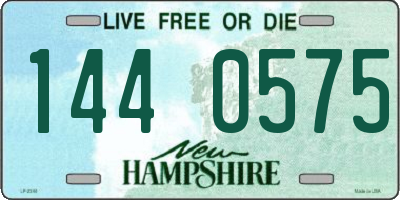 NH license plate 1440575