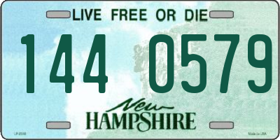 NH license plate 1440579