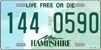NH license plate 1440590
