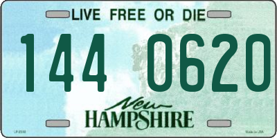 NH license plate 1440620