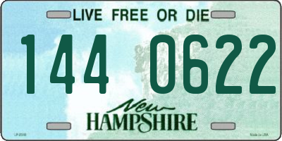 NH license plate 1440622