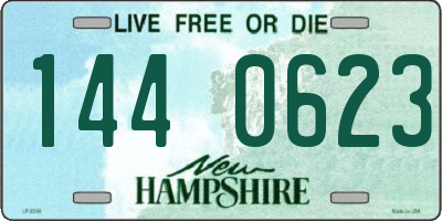 NH license plate 1440623