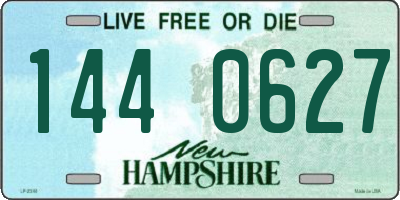 NH license plate 1440627