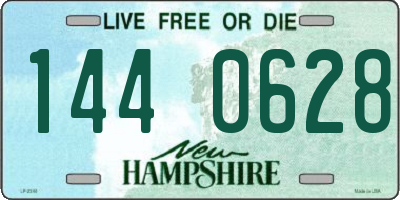 NH license plate 1440628