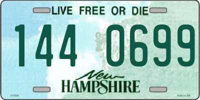 NH license plate 1440699