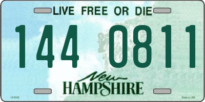 NH license plate 1440811