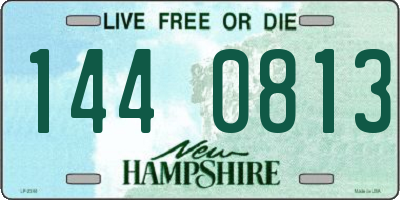NH license plate 1440813