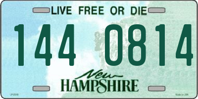 NH license plate 1440814
