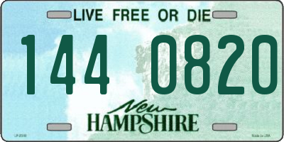 NH license plate 1440820