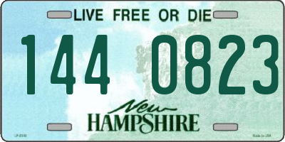 NH license plate 1440823