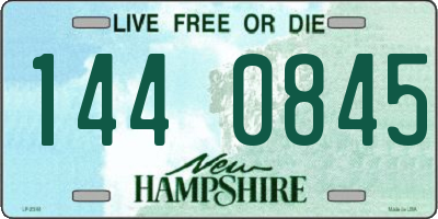 NH license plate 1440845