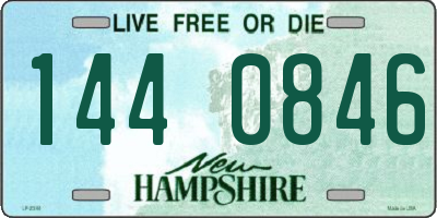 NH license plate 1440846