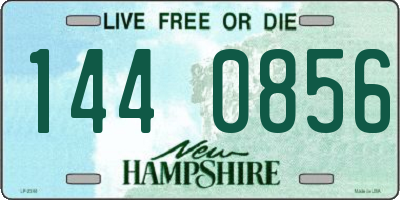 NH license plate 1440856