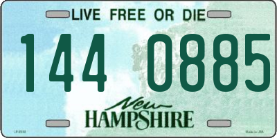 NH license plate 1440885