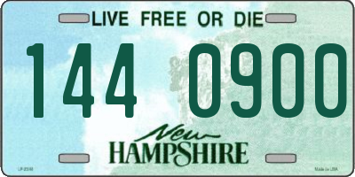 NH license plate 1440900