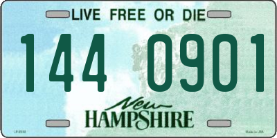 NH license plate 1440901