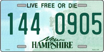 NH license plate 1440905