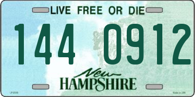 NH license plate 1440912