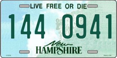 NH license plate 1440941
