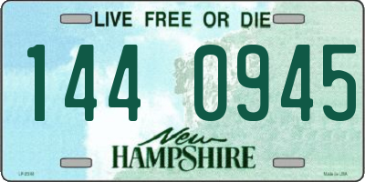 NH license plate 1440945