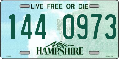NH license plate 1440973