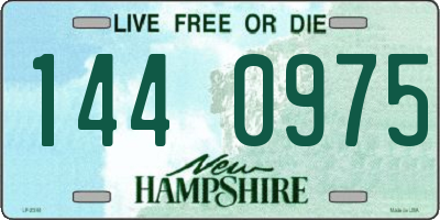 NH license plate 1440975