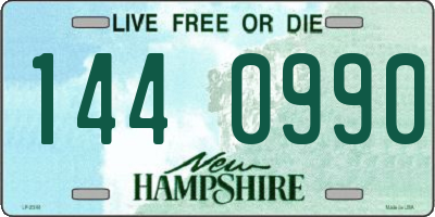 NH license plate 1440990