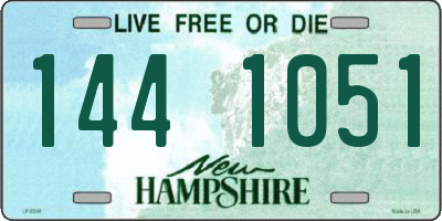 NH license plate 1441051